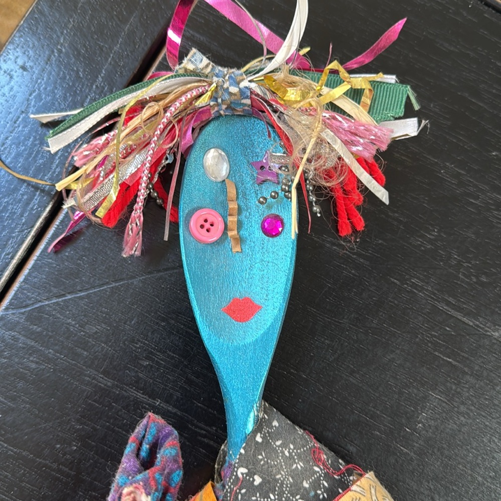 Handmade Spoon Doll - Picture 2 of 5